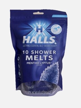 HALLS Shower Melts - 10 Mentho-Lyptus